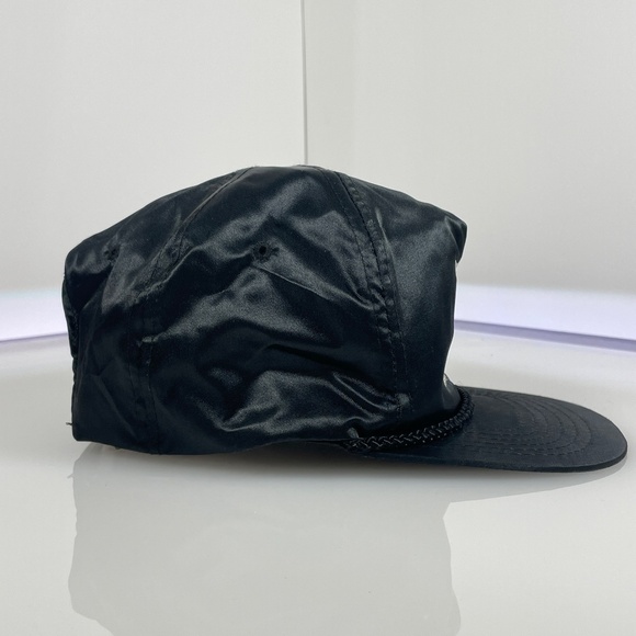 Chicago Bulls World Champions 1991 Black Vintage Nylon Ama Pro Hat Cap SnapBack - Picture 5 of 7